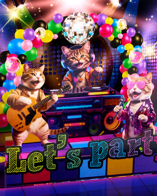 Cat Birthday Card With Music Tik Tok